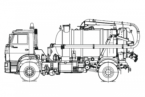 Машина илососная КО-507К